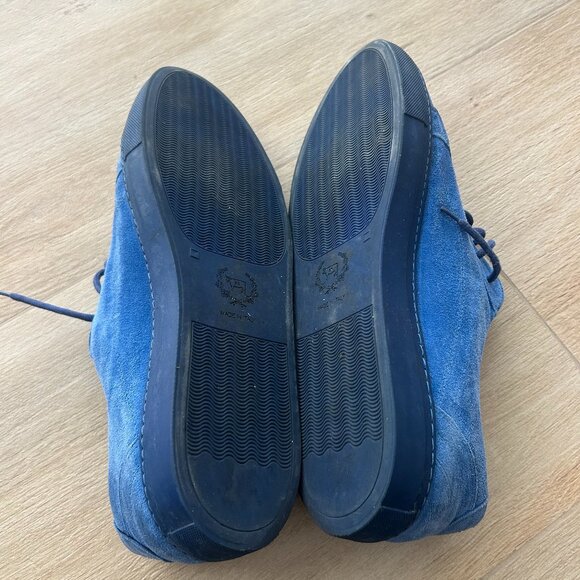 Del Toro Men's Blue Suede Sneakers (Size 13 / EU 46) - Picture 6 of 7